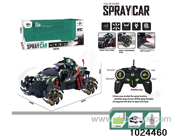 RC car in window box