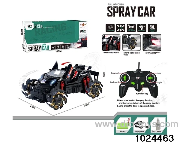 RC car in window box