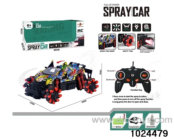 RC car in window box