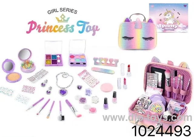 DIY children's makeup suit color box