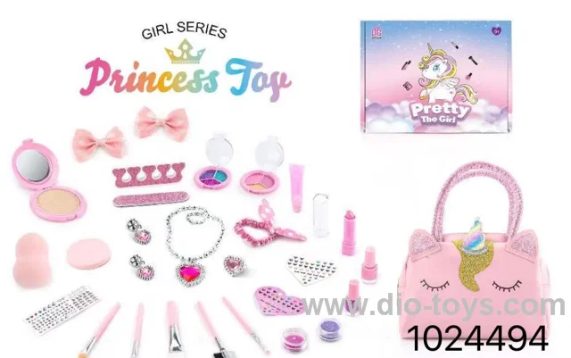 DIY children's makeup suit color box