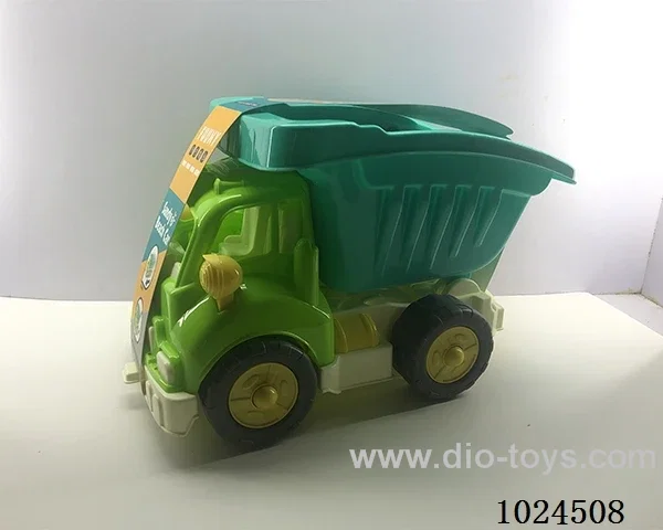 beach toys in paper card