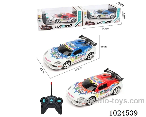 1：22 rc car not include in window box