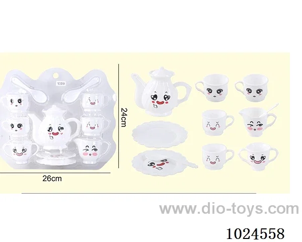 Tea set in high frequency