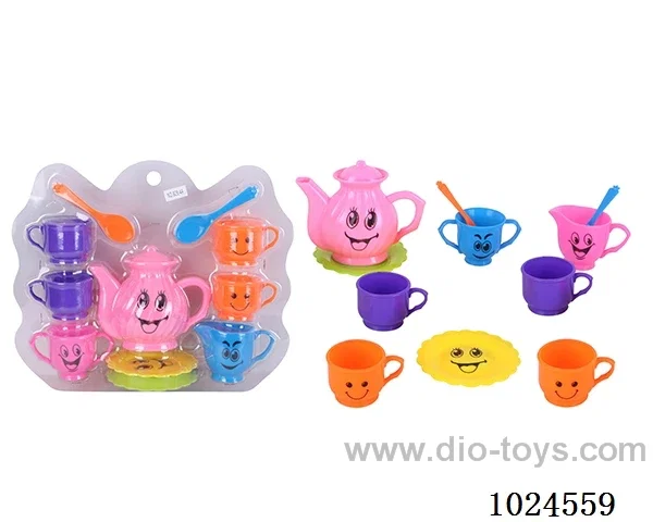 Tea set in high frequency