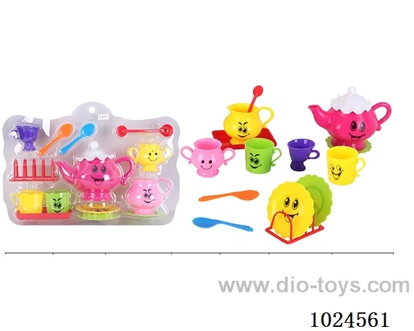Tea set in high frequency