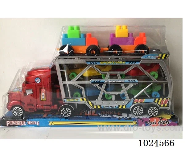Inertia car 2color mixed loading in pvc cover