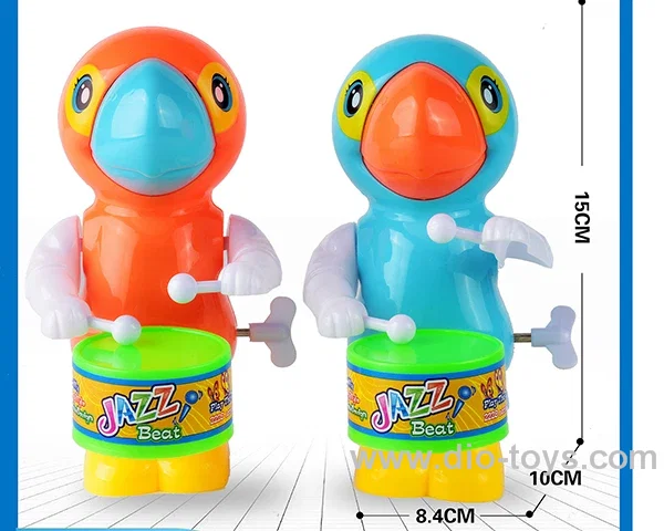 Wind-up toy in opp bag