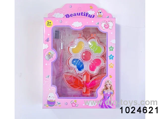 children's makeup  in window box