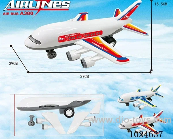 Inertia aircraft in opp bag