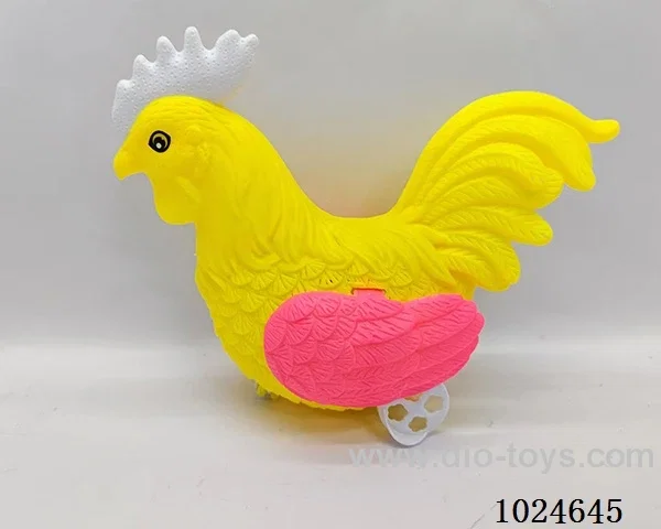 pull line toys with light 3color mixed loading in opp bag