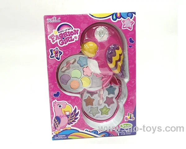 children's makeup in window box