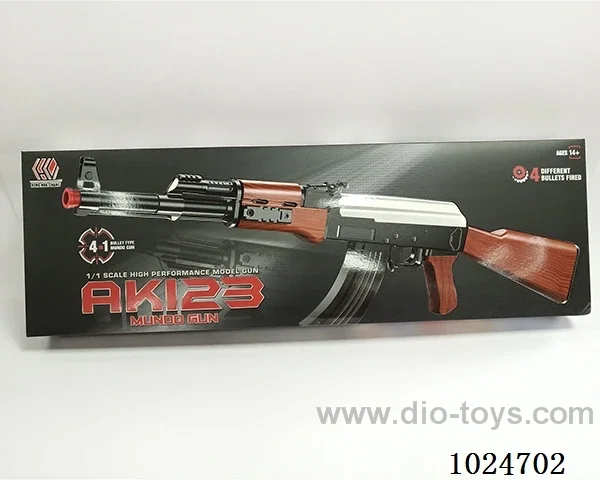 4 in 1 gun toys in color box