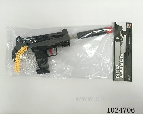 3 in 1 gun toys in pe bag with header