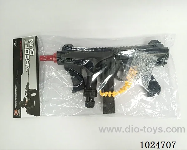 3 in 1 gun toys in pe bag with header