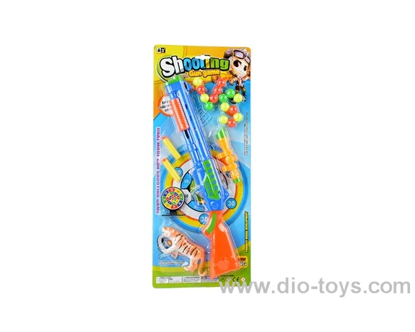 soft gun 4color mixed loading in blister card