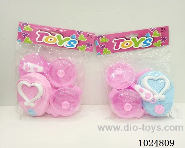 kitchen set in PVC bag with header