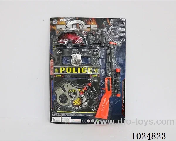 police set in blister card