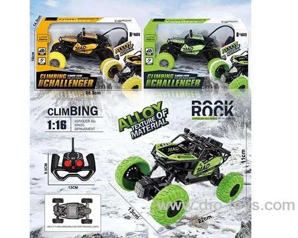 rc alloy climbling car/include battery