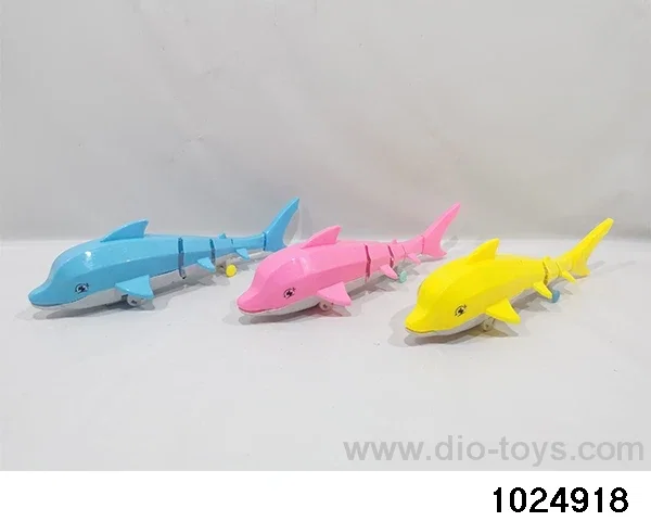 Pull wire big dolphin (with bell) in opp bag