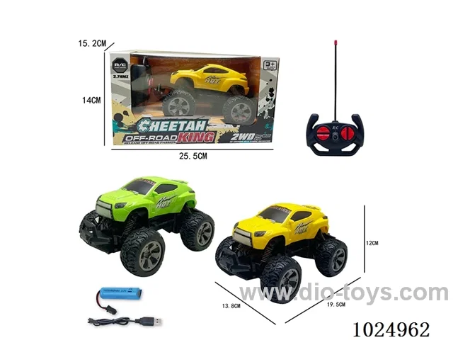 4ch simulation of off-road vehicles with lights (package electricity) in window box