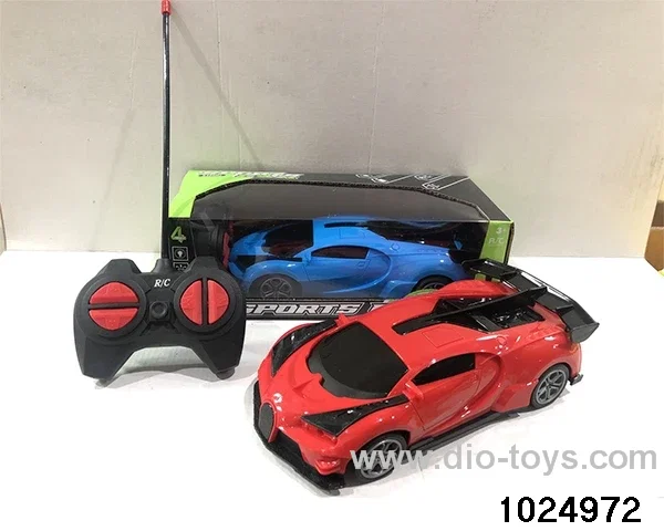 4ch New Bugatti remote control car in window box