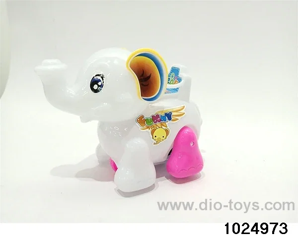 Pulling wire light elephant in opp bag