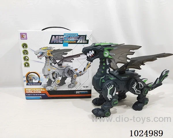 Electric spray dragon with light&music  in color box