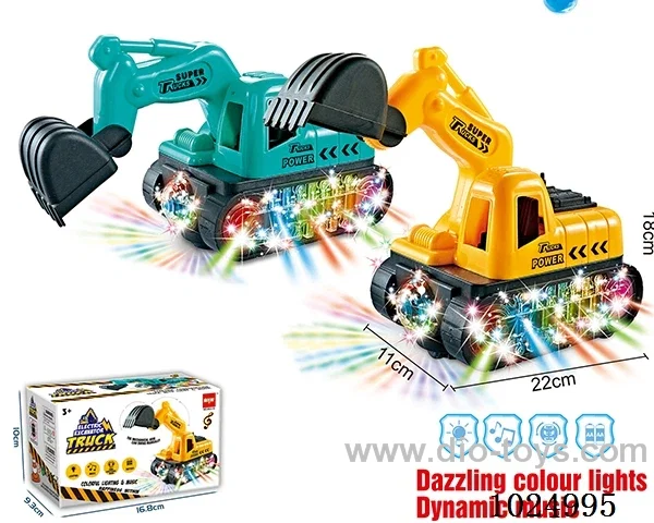 Electric  car in color box
