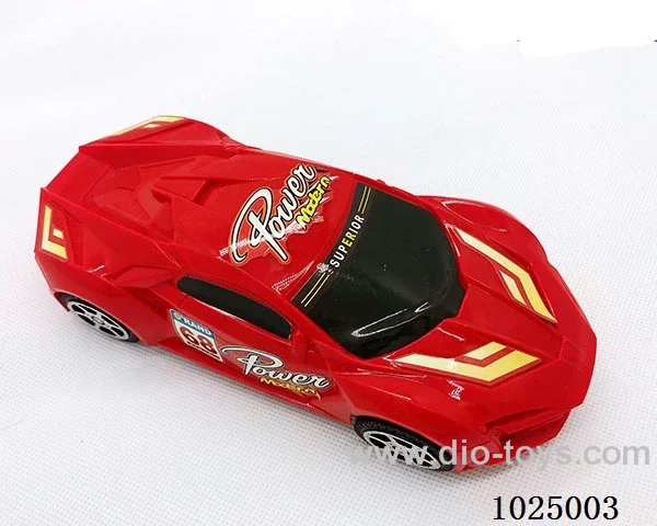 Inertia car in opp bag