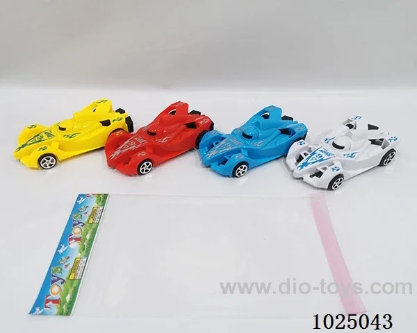 pull back car in opp bag