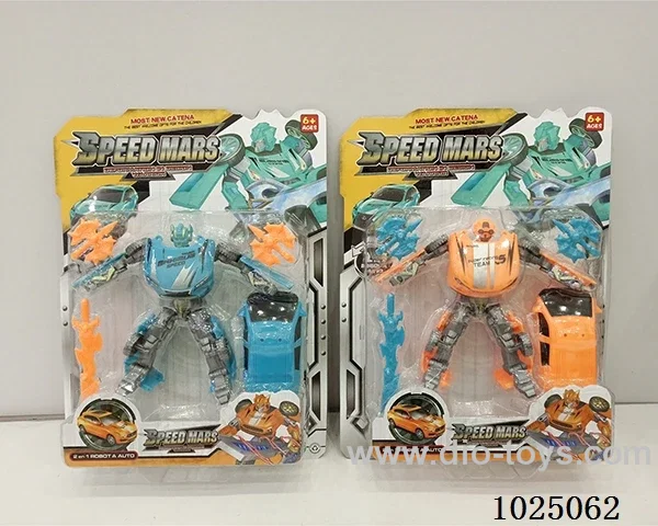 Transformers car in blister card