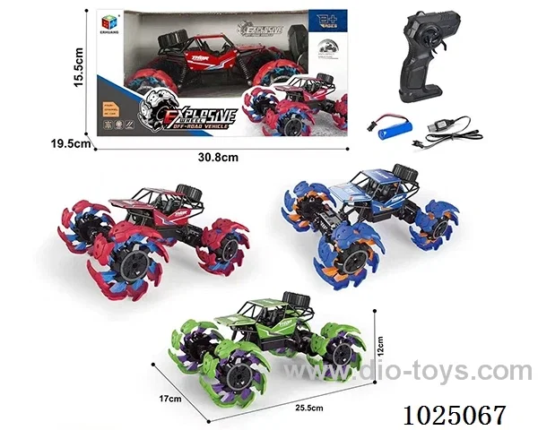 1:18 alloy rc car include 1*rechargeable battery in window box