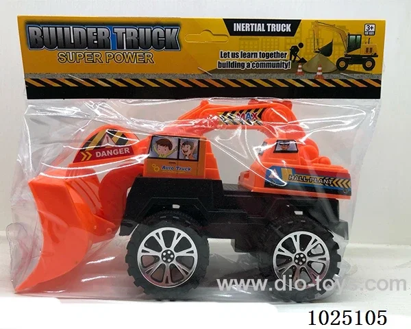 Inertia car  in PVC bag with header