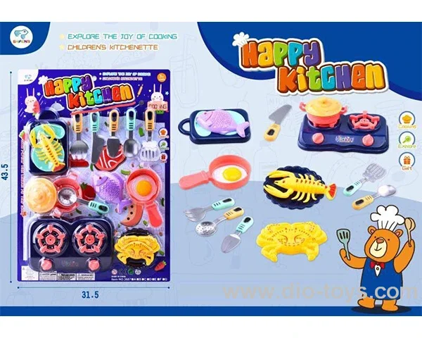16pcs kitchen setin blister card
