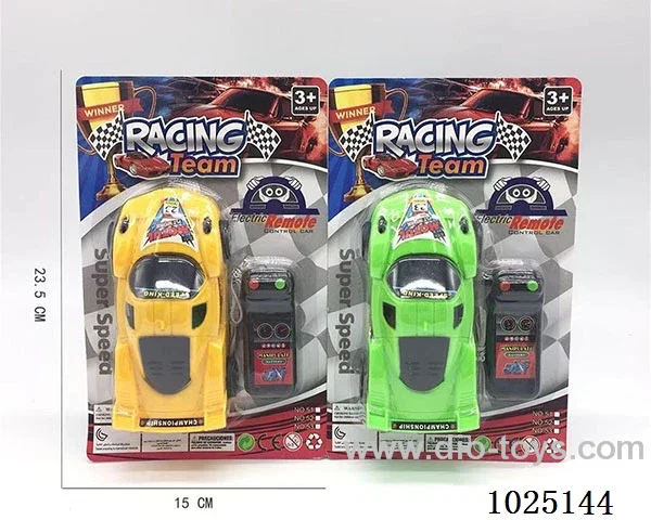 Wire control car in blister card