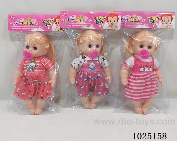 12inch doll in PVC bag with header