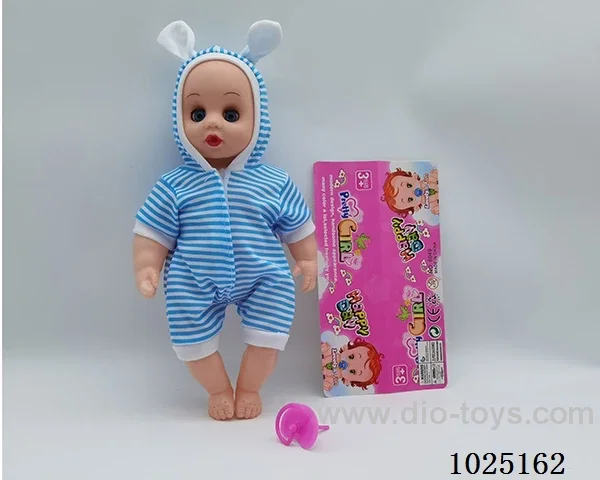 12inch doll with 4-sound in PVC bag with header