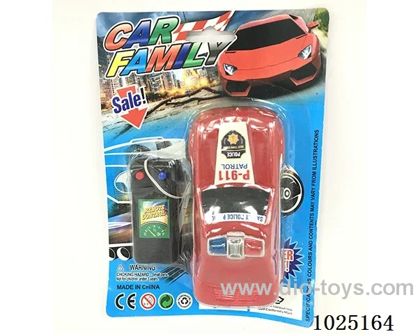 Wire control car in blister card