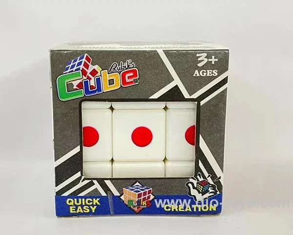 Magic Cube in window  box