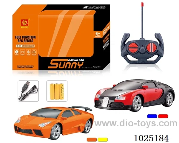 1:24 4ch  rc car include battery in window box