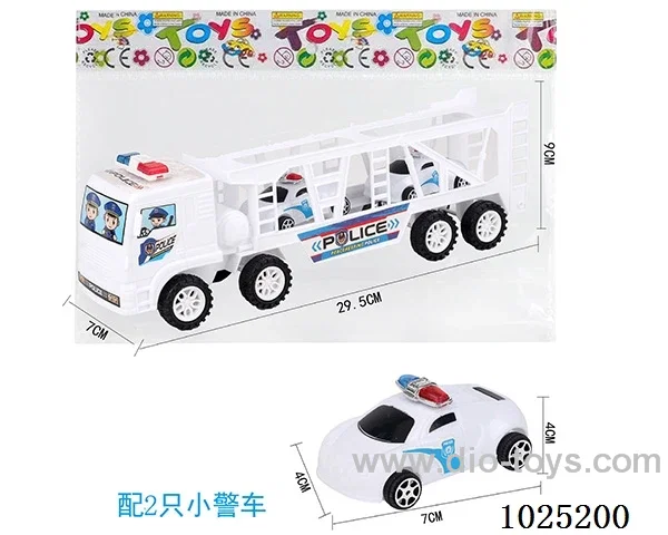 Inertia car in opp bag