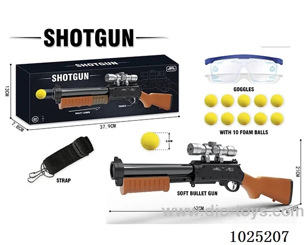 gun in color box