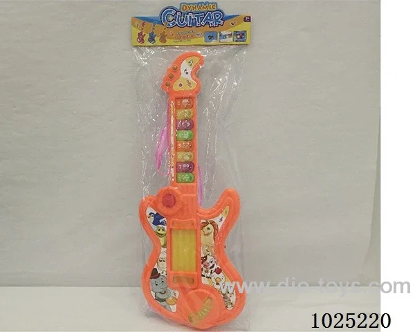 guitar in PVC bag with header