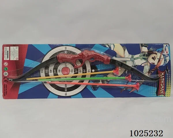 Bow and arrow in blister