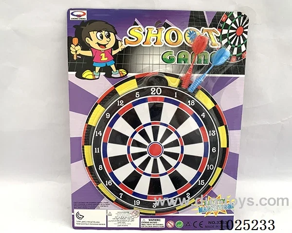 Flying target in blister
