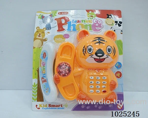 telepone with music&light in blister card