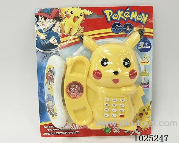 telepone with music&light in blister card
