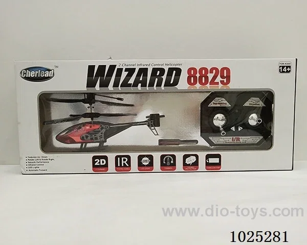 2ch rc car with led light in window box