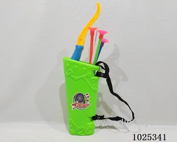 bow and arrow in opp bag